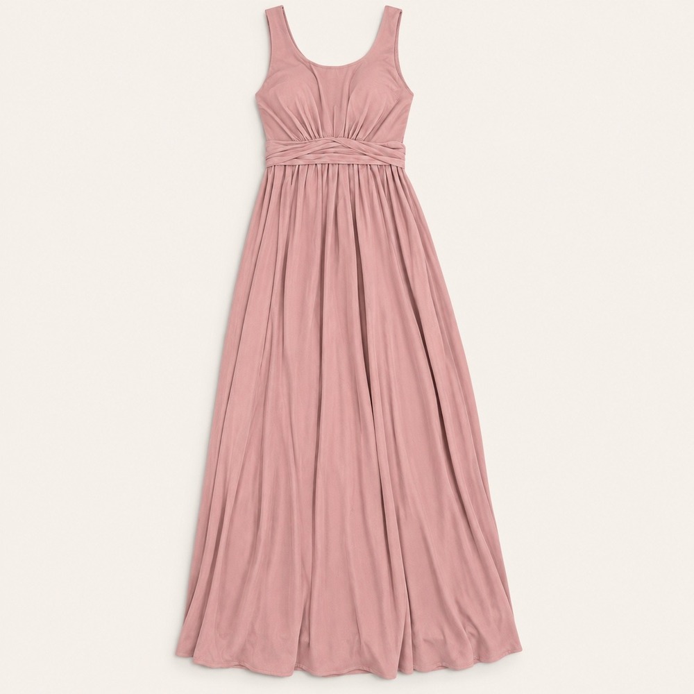 Lulus Maxi Dress Womens 2 Mauve Pink Excellent
